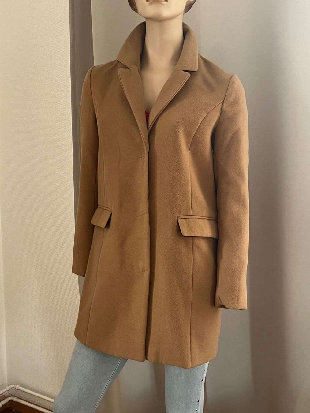 Vero Moda Cappotti: Vero Moda Damenmantel beige Grösse M – Usato da Zürich venduto da ost_5sdl 3