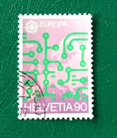 Nr.764 mit Stempel Kommunikationsmittel 1988  