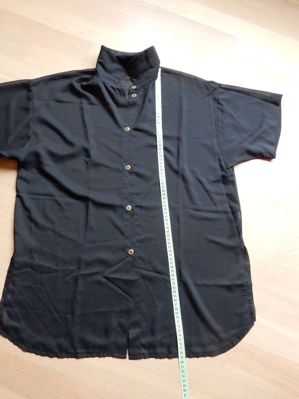 Beldona Camicette: Bluse schwarz durchscheinend BELDONA Strandbluse – Nuovo (secondo la descrizione) da Jona venduto da simongarden 4