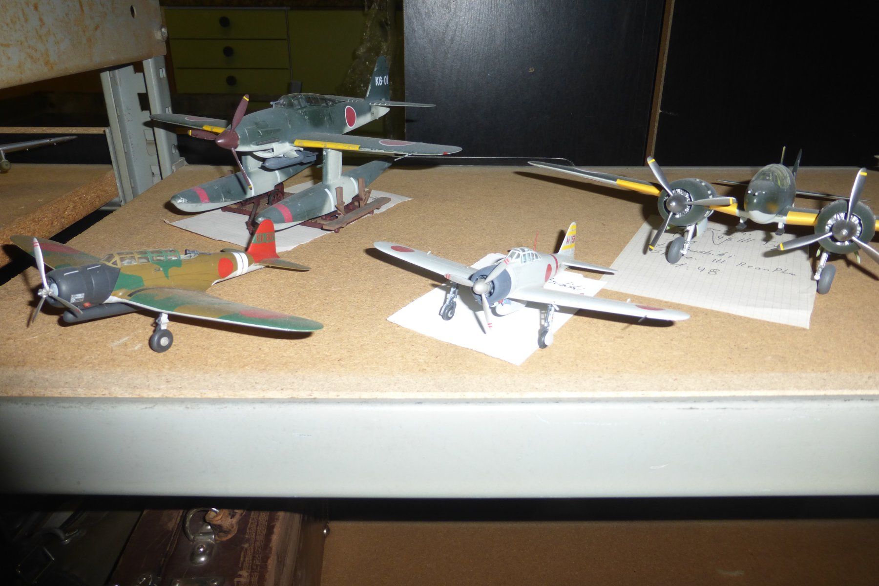 Tamiya Modellbausätze & Standmodelle: Konvolut Japanische Warbirds – Gebraucht aus Gempen von Smokie72 1