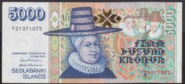 Island 5000 Kronur 2003