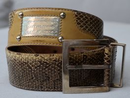 Dolce & Gabbana Python  Gürtel / ceinture