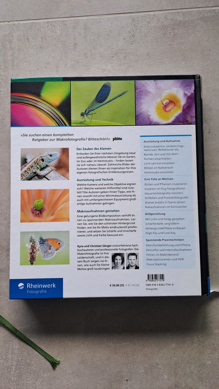 Libri: Makrofotografie - 3 Bücher – Usato da Caslano venduto da Welaberg 3