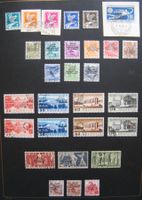BIT (D IV) 1932 - 1943 auf Sammelblatt gestempelt