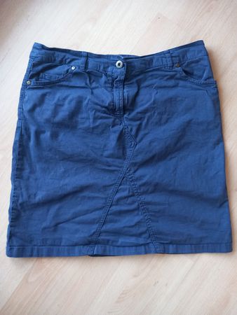 Jupe bleue en coton VOODOO