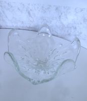 Obstschale aus Glas, vintage