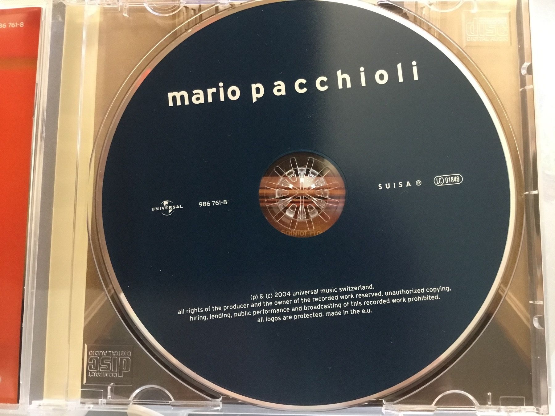 CDs: mario pacchioli – Gebraucht aus Thierachern von sweden08 2