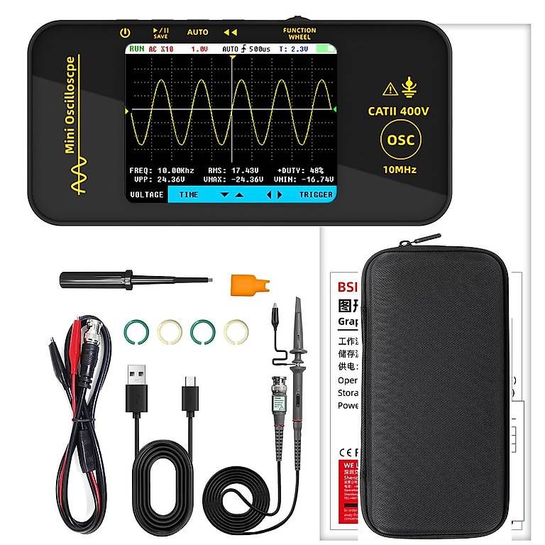 Misurare: BSIDE OT3 Handheld Digital Oszilloskop Klein Mini. – Nuovo (secondo la descrizione) da Kreuzlingen venduto da Best-Deal-Oase 7