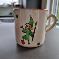 Sammlertasse mit lustigem Motiv, Vintage, sehr süss!