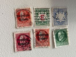 SALE ! Lot Bayern Briefmarken ab 1 CHF (Gratis-Versand)