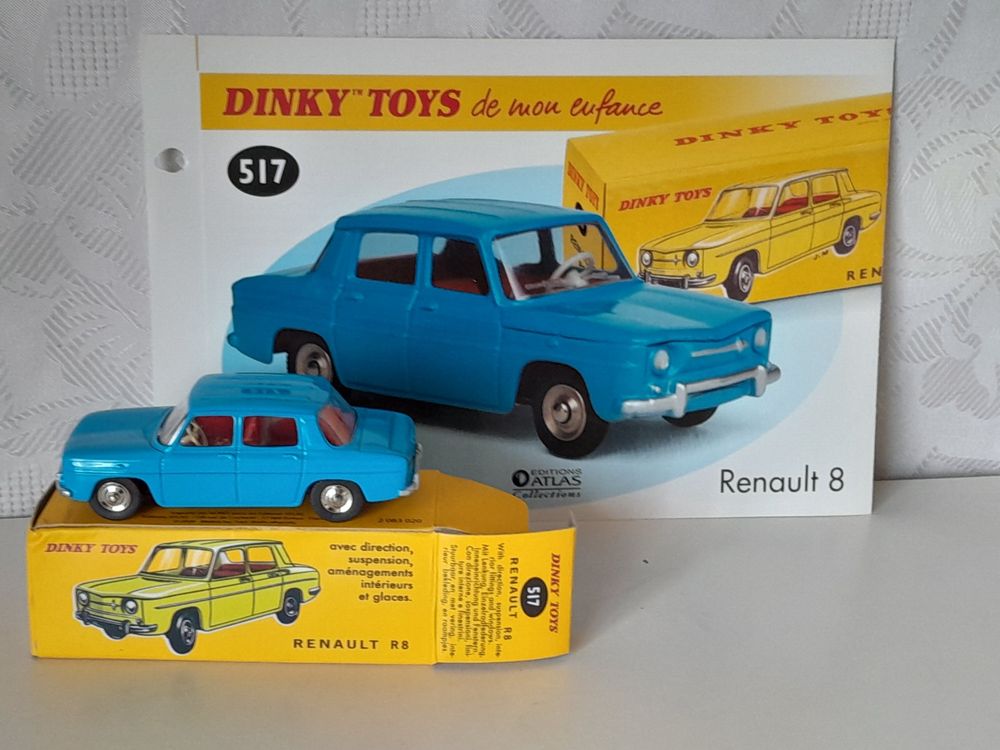 Voiture miniature Renault R8 517 Dinky Toys Atlas