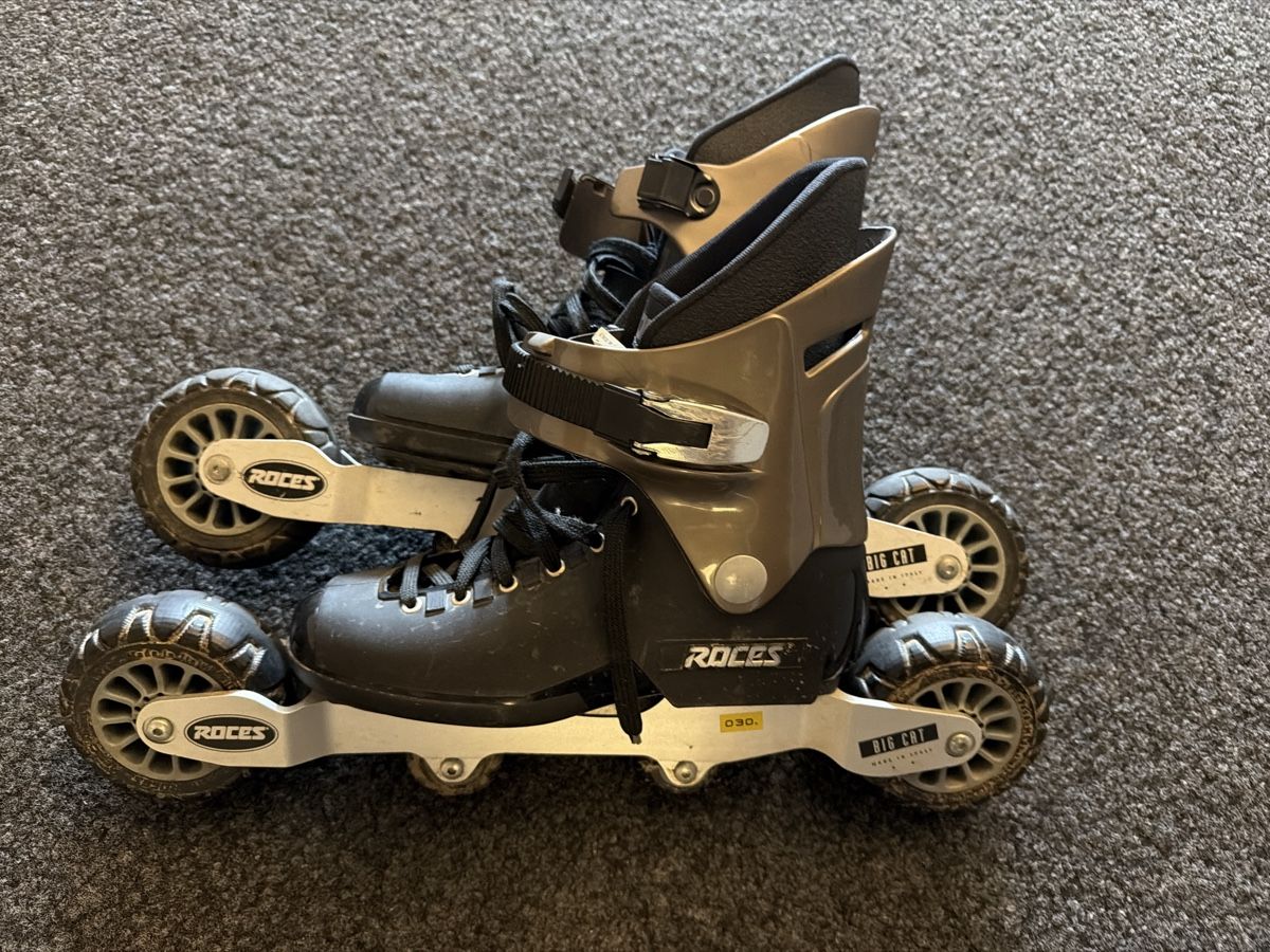 Inline-Skating & Rollschuhe: Roces Inline Skates, Big Cat, guter Zustand! – Gebraucht aus Thun von BanjoDan