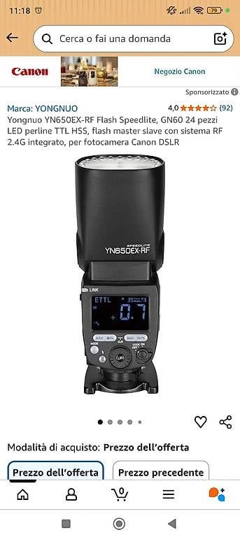 Flash: Flash speedlite – Usato da Davesco-Soragno venduto da gal_2wwd