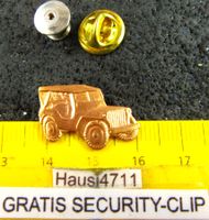 WILLY'S JEEP ARMY MILITÄR 4x4 AUTO PIN RELIEF SECURITY-CLIP