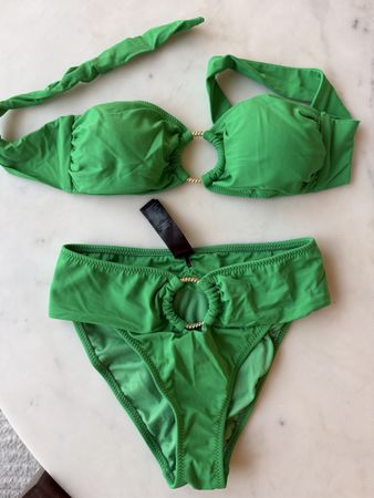 Trendyol Green Bikini Set, Size 34/36
