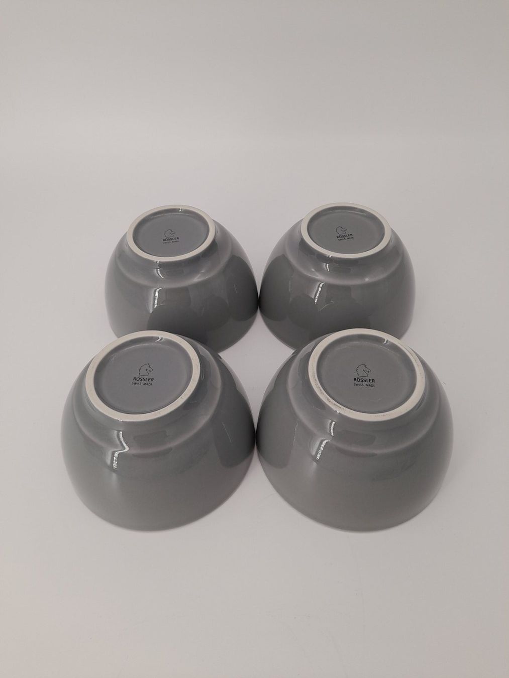 Rössler Ciotole: 4 bols Rössler vintage - Couleur Gris – Usato da Delémont venduto da Loccaze2015 3