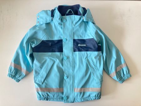 Campus Regenjacke, hellblau, Grösse 98/104, Top Zustand!