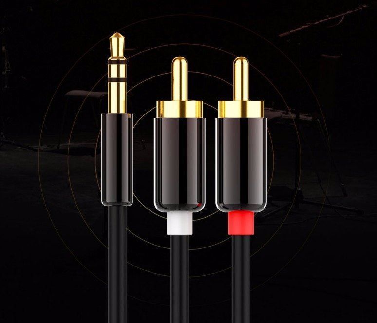 Cavi: 2RCA bis 3,5 Audio-Autokabel – Nuovo e nell'imballaggio originale da Unterägeri venduto da RmOnline 1