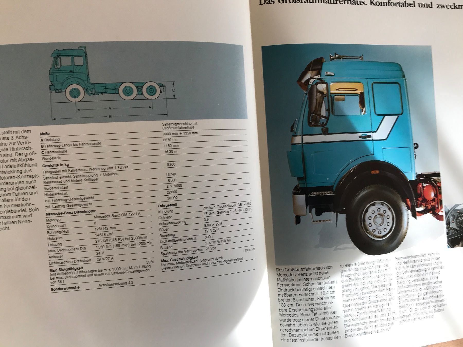 Autocarri: Mercedes Prospekt – Usato da Balterswil venduto da Jeko1967 2