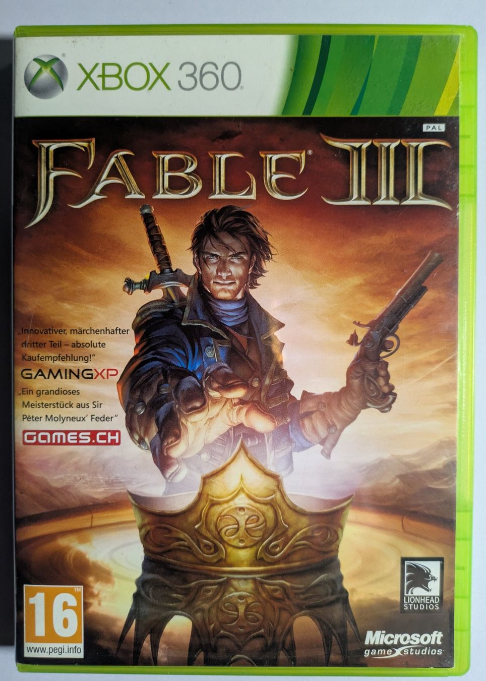 Microsoft Spiele: Fable 3 XBOX360 PAL – Gebraucht aus Bubikon von el-ectronico