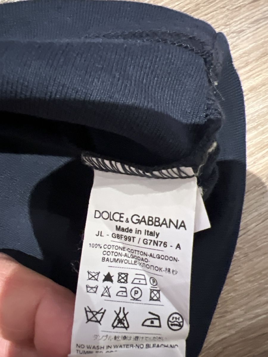 Dolce & Gabbana Magliette Polo: D&G Poloshirt Grösse 50, Dunkelblau – Usato da Lampenberg venduto da boom_123 2