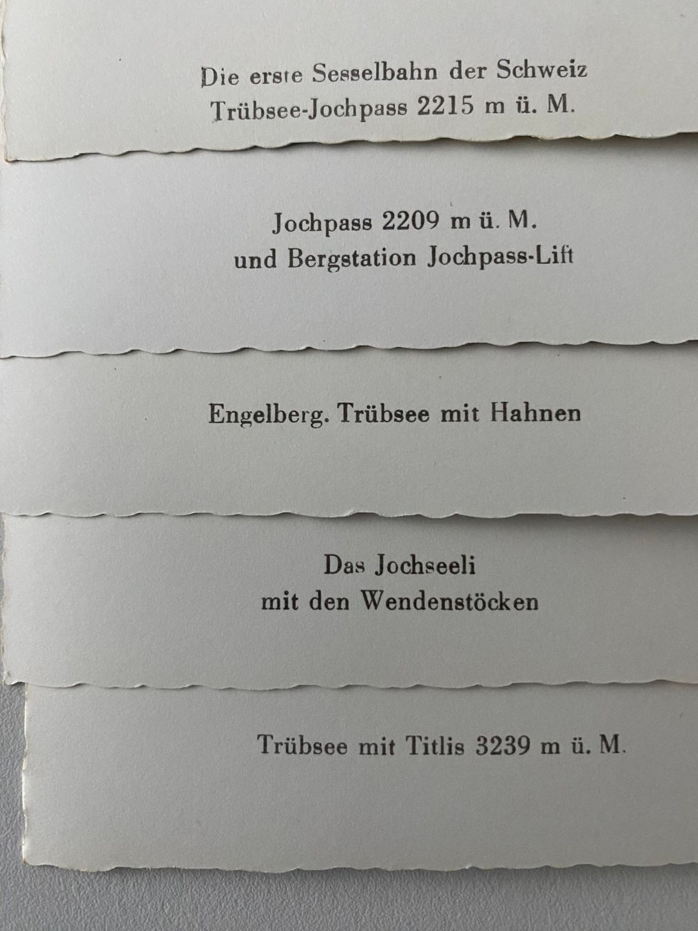 Foto & Immagini: Alte Kleinbildserie ENGELBERG JOCHPASS TRÜBSEE – Usato da deitingen venduto da popcorn02 3