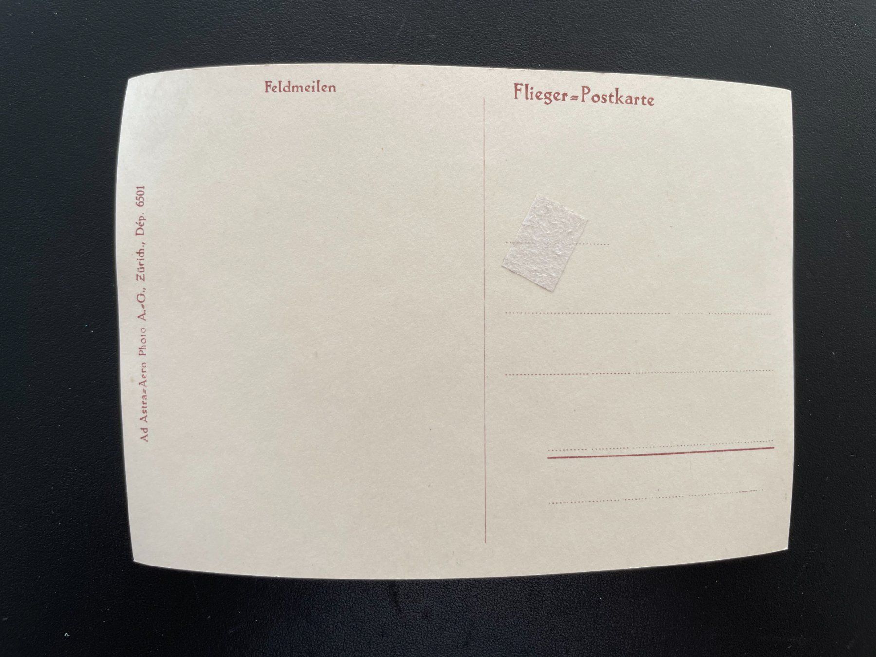 Cartoline postali: AK ZH Feldmeilen – Usato da Thal venduto da Danny82 1