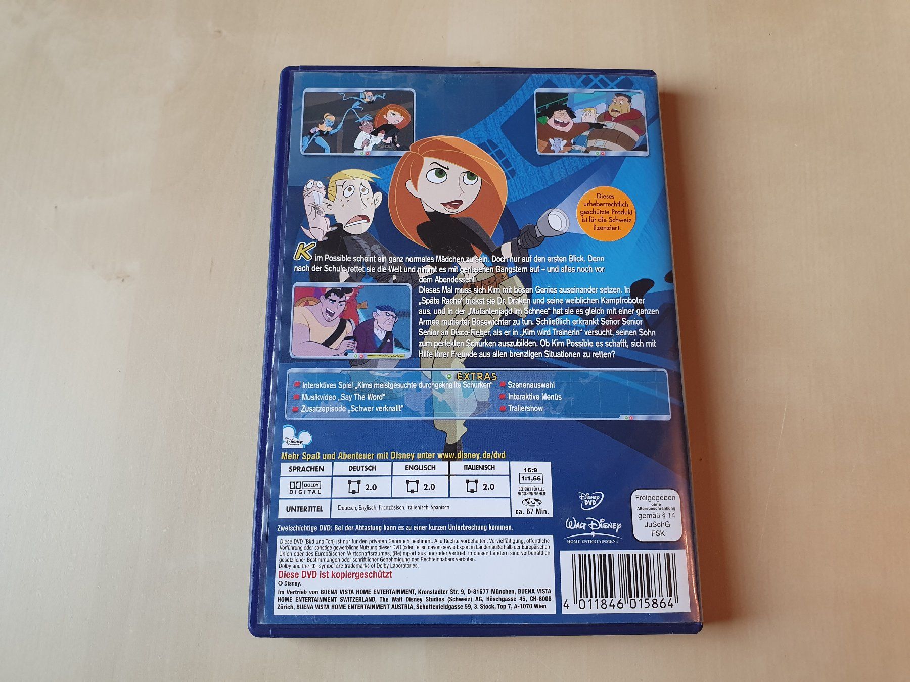 Alle DVDs: Kim Possible die geheimen Akten – Gebraucht aus Stansstad von collectorsshop 1