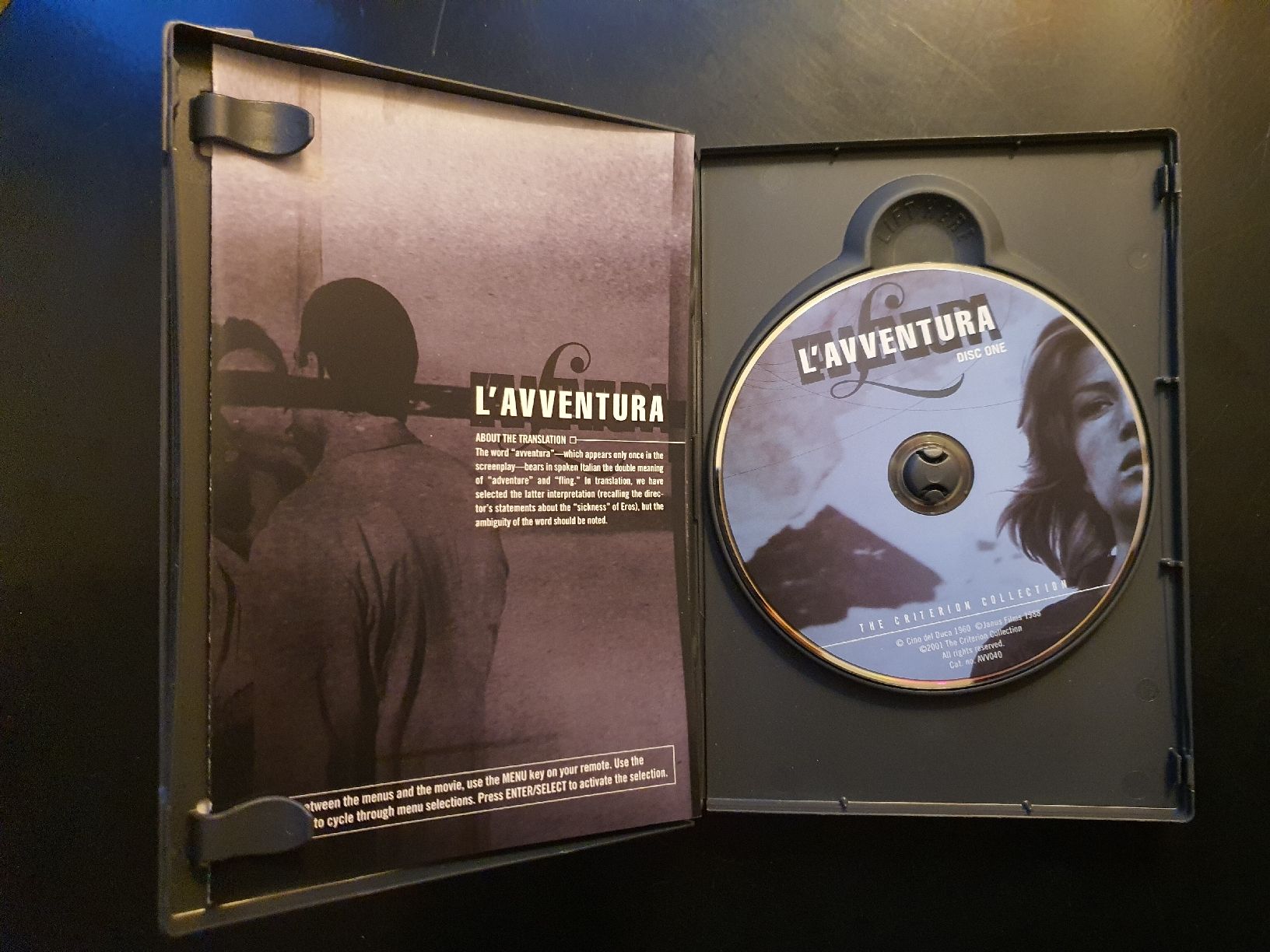 Alle DVDs: L'Avventura - Criterion Collection - DVD – Gebraucht aus Zürich von TimZurich1 2