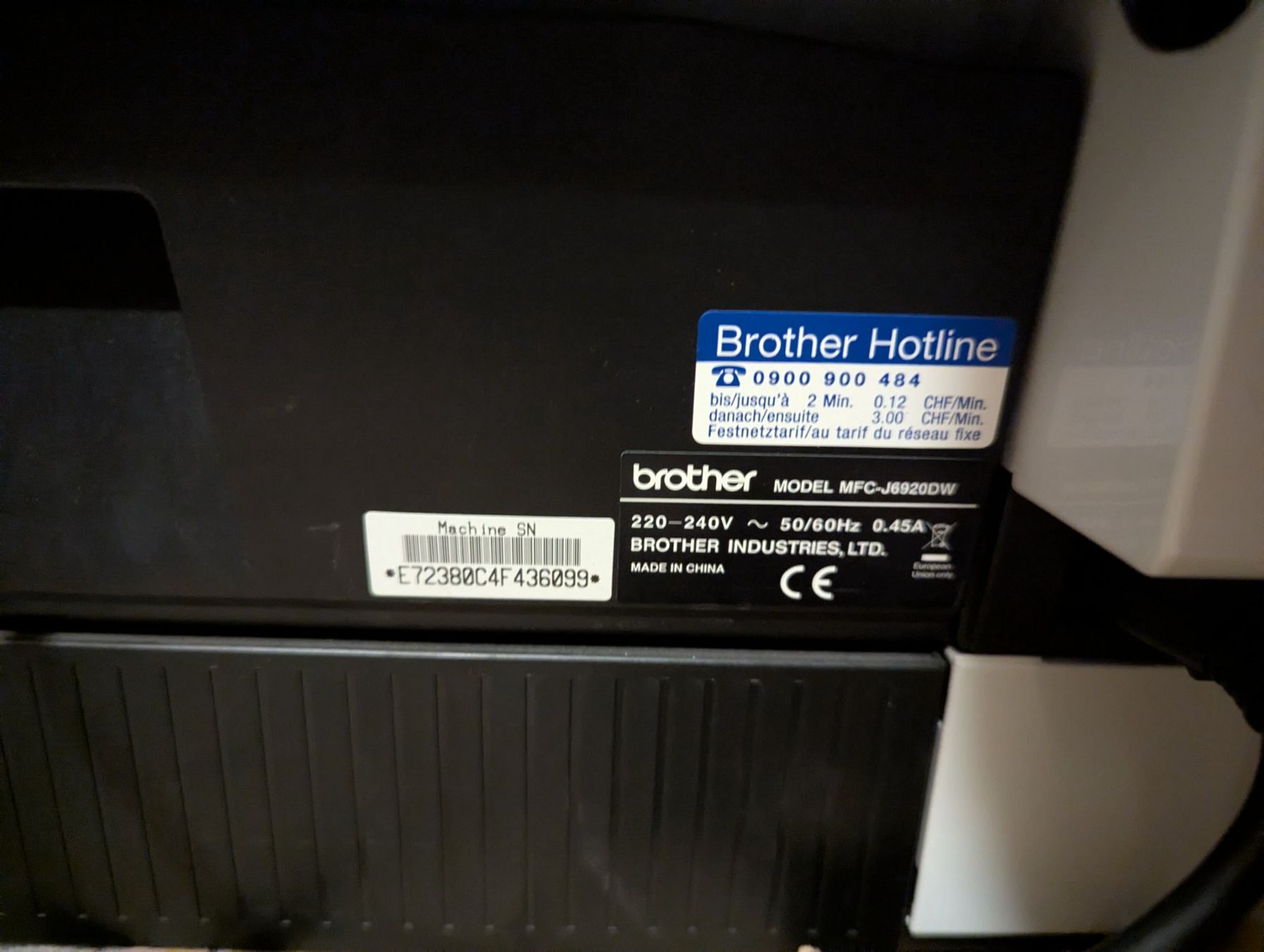 Brother Stampanti: Brother MFC-J6920DW Multifunktionsdrucker mit WLAN gebraucht – Usato da Basel venduto da ili_j29z 2