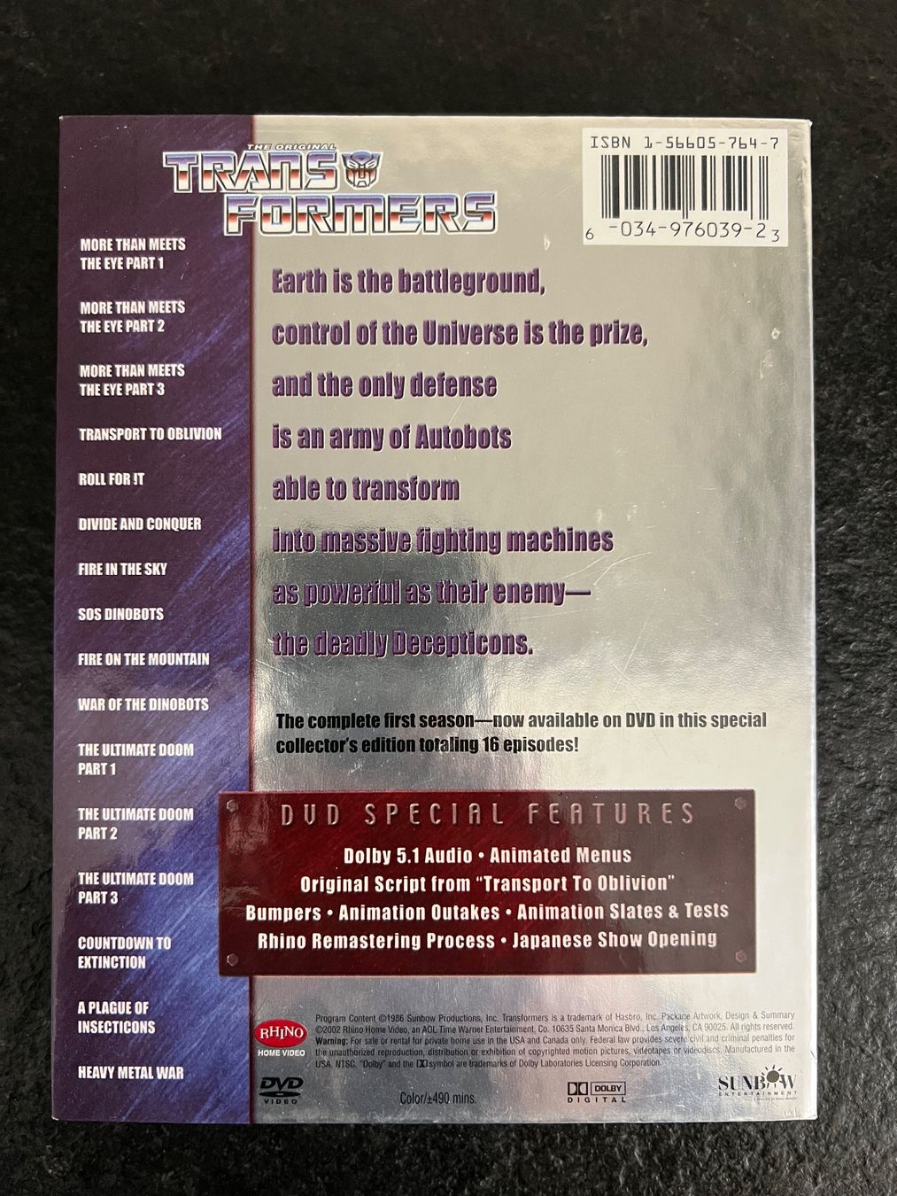 Alle DVDs: Transformers The Original Boxset Sammler Edition – Gebraucht aus Altstätten SG von sheamus 1