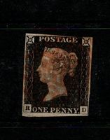 Penny Black 1840 Royaume-Uni