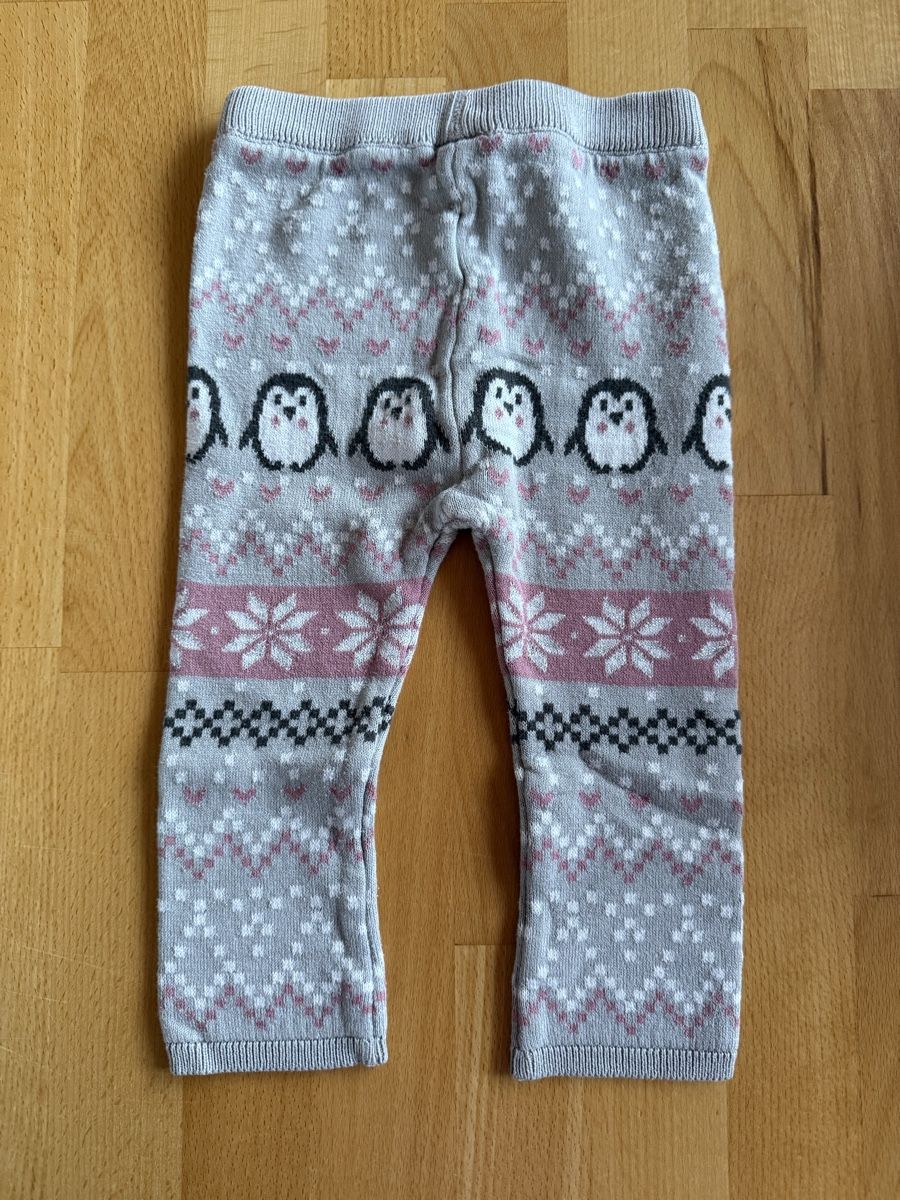 Collant & Leggings: Strickleggins Pinguin Grösse 74 – Usato da Pragg-Jenaz venduto da gobrist 1