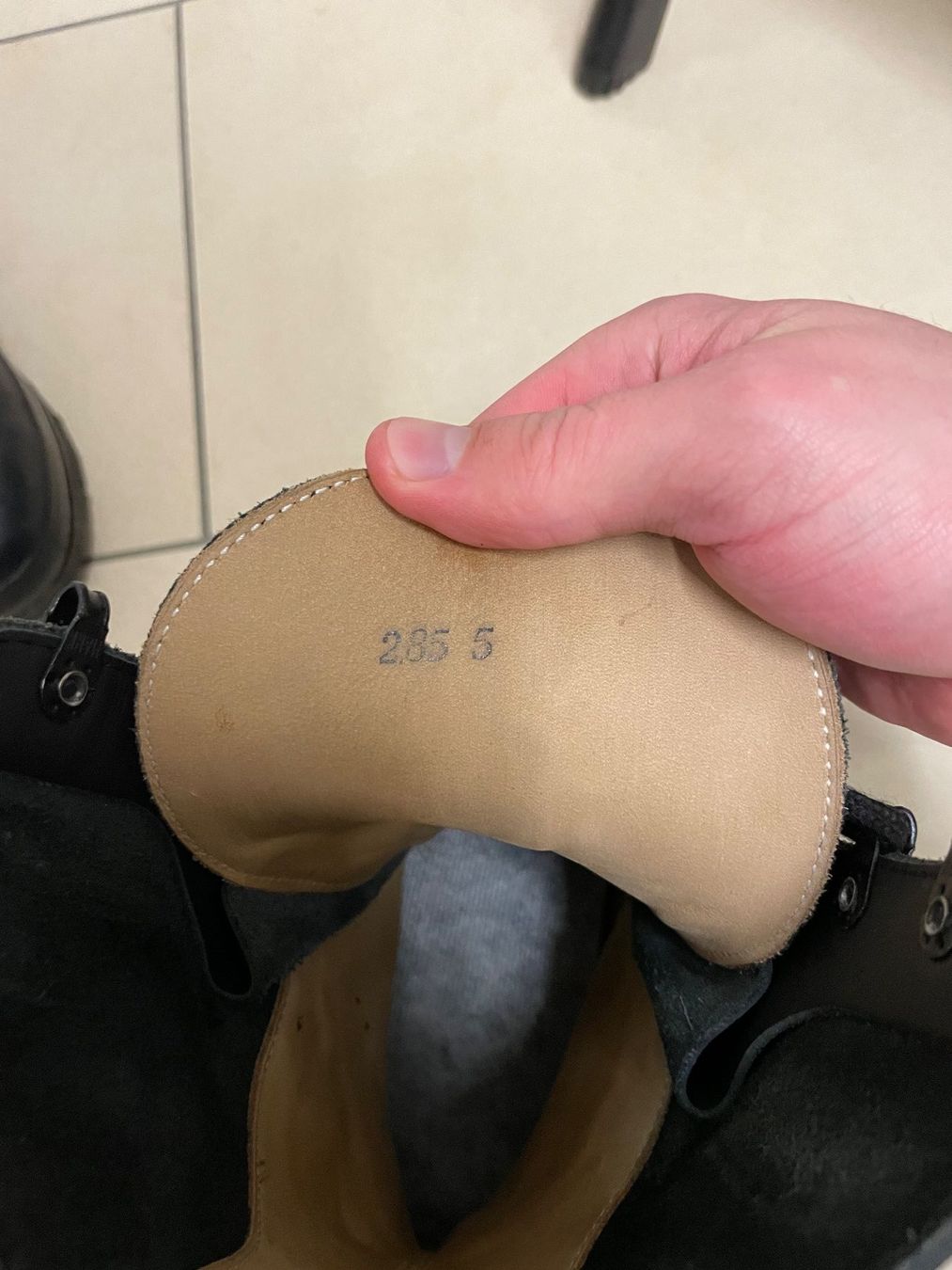 Schweizer Armee Scarpe da uomo: Militärschuhe KS 90 – Usato da Ormalingen venduto da ced.fiech 2