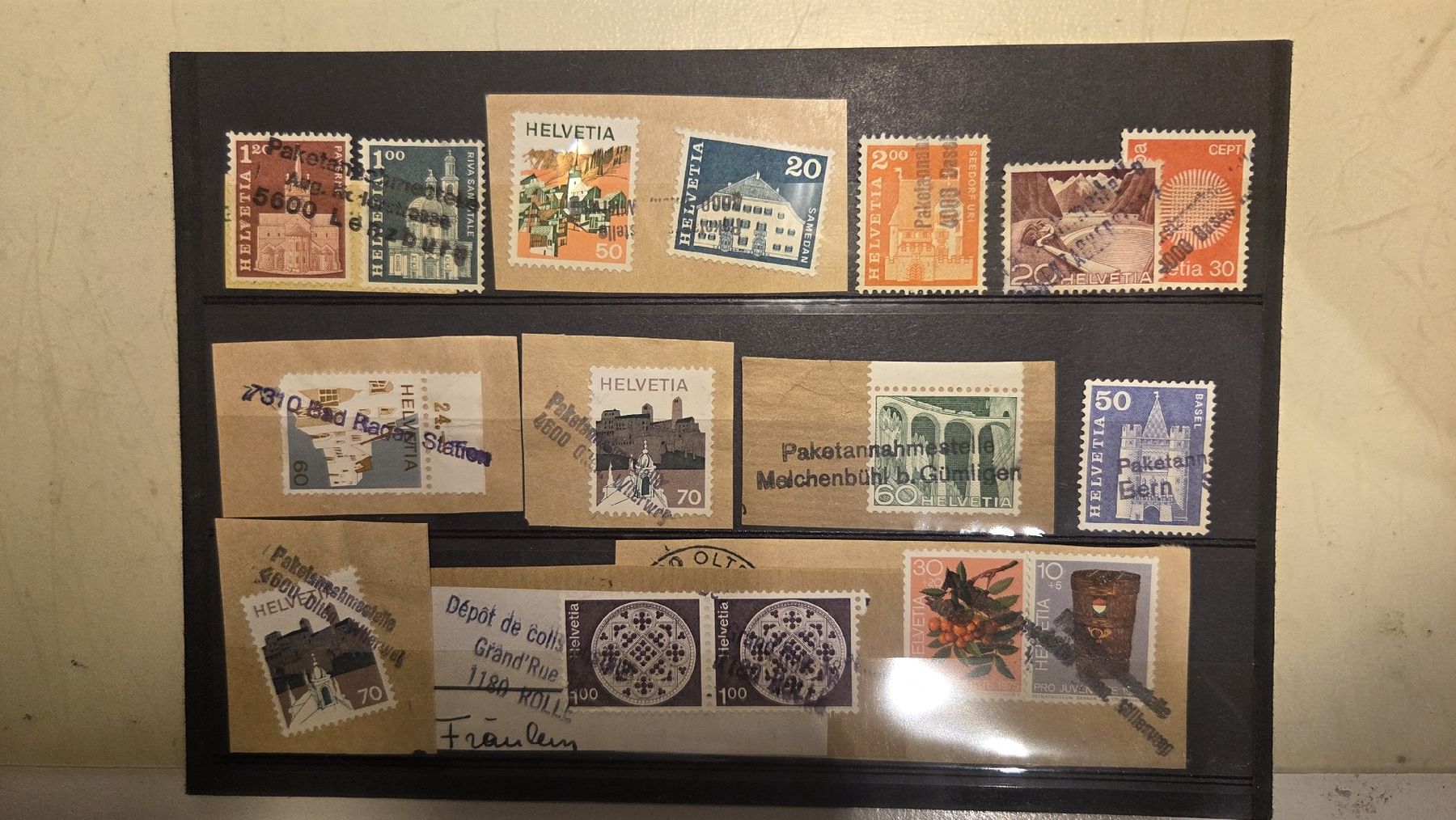 Tous les timbres: Lot Paketannahmestempel – D'occasion à Arni AG par Moth68