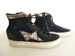 AIRSTEP cooler Leder Hightop-Sneaker Bootie Used Look, 40