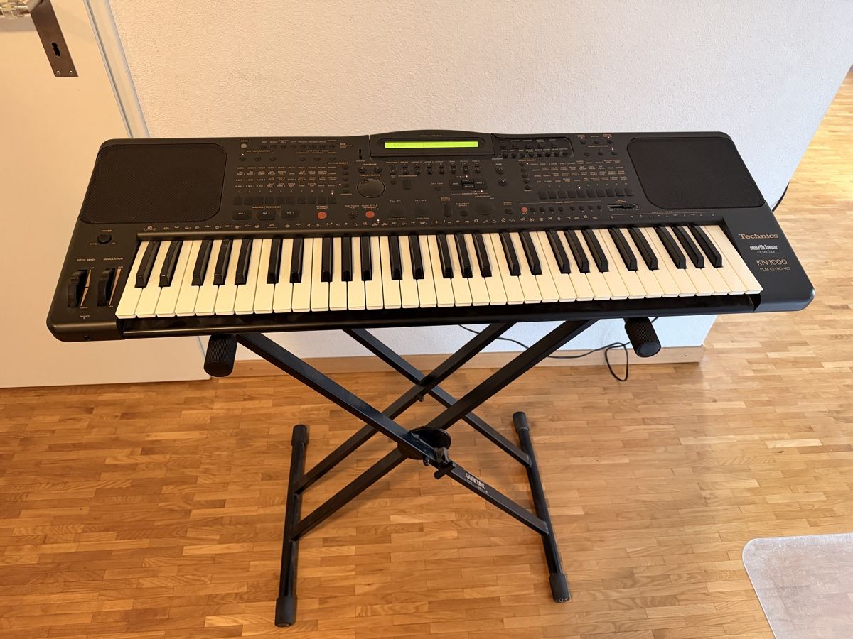 Technics Strumenti musicali: Technics KN1000 Keyboard, Musikinstrument – Usato da Zürich venduto da Gadgets2020 6