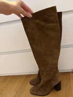 Zara High Knee Boots in Braun (EU 40)