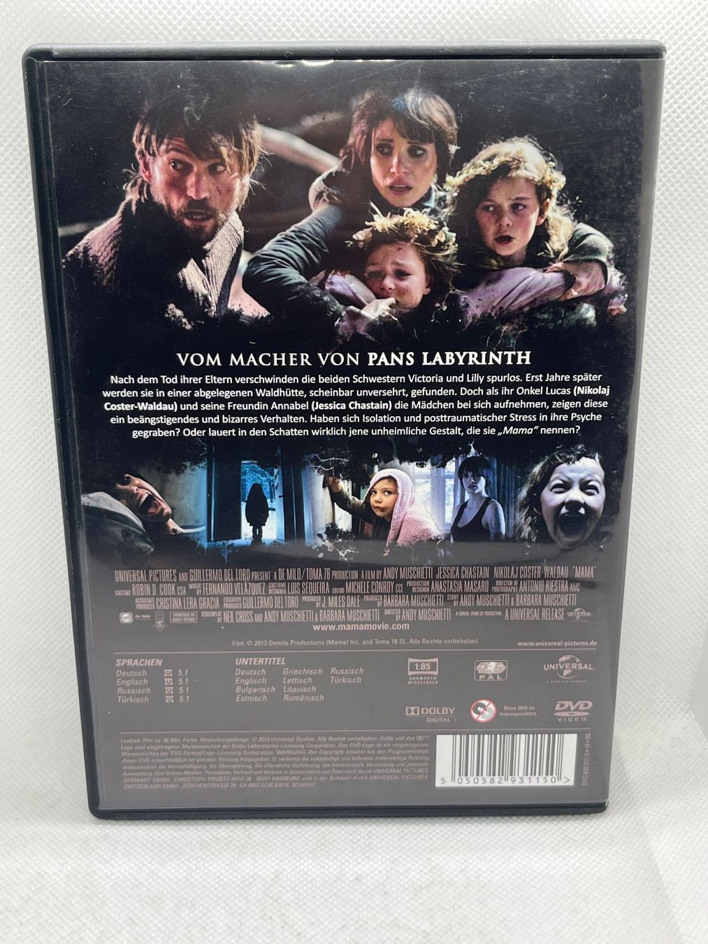 Tutti i DVDs: Horror DVD - Mama - Jessica Chastain – Usato da Hinterkappelen venduto da Kim1992 1