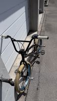 BMX Velo schwarz / blau Gebraucht