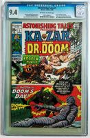 Astonishing Tales #1 (1970) Marvel CGC 9.4 (Universal Grad)