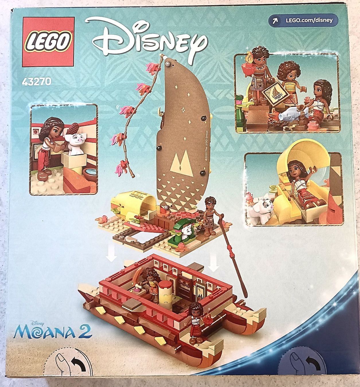 Lego Kit di costruzioni: Lego  43270 Vaianas Abenteuerfloß – Nuovo e nell'imballaggio originale da Werthenstein venduto da Luzernerdeal 1