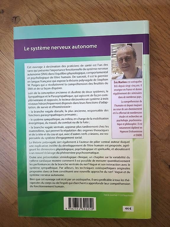 Libri: Livre système nerveux autonome  – Usato da Martigny venduto da Maxouille01