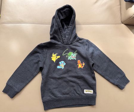 Pokemon Hoodie - Size 116