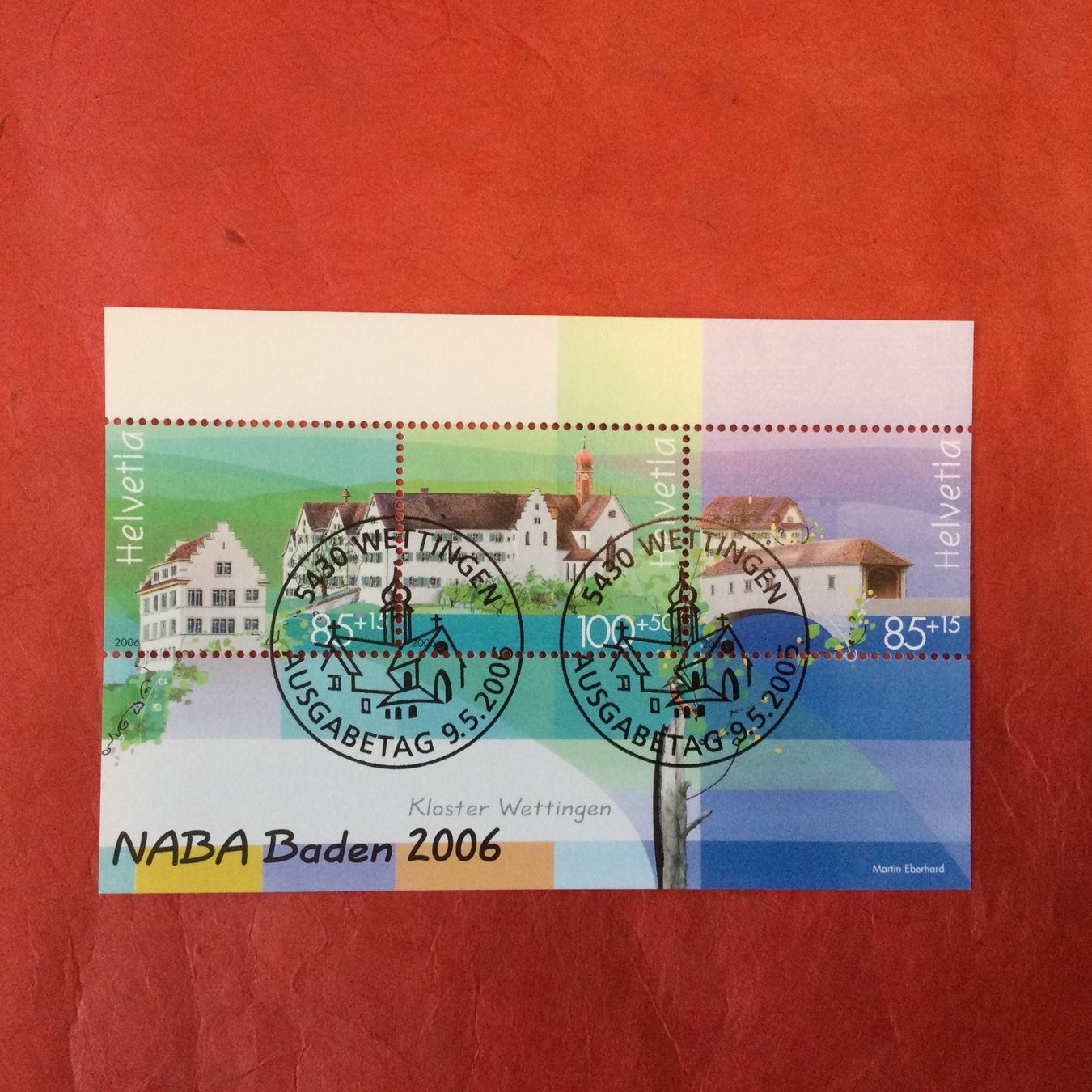 Tutti i francobolli: Block W 93I NABA Baden 2006 ET gestempelt. – Usato da S. Pietro venduto da bro_jjl9