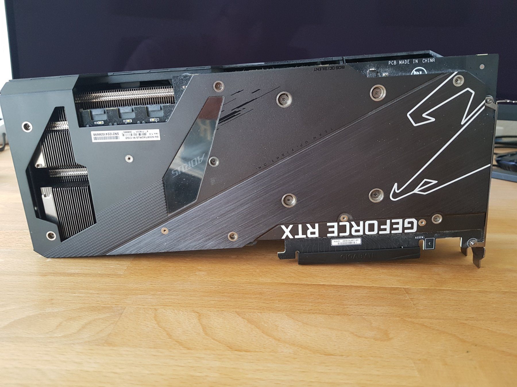 Gigabyte Grafikkarten: Gigabyte Aorus Master RTX 3080 TI – Gebraucht aus Zürich von mcm439 2