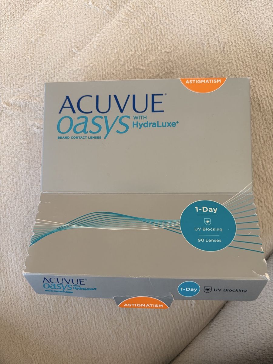 Acuvue Lenti a contatto: Acuvue Oasys hydra luxe astigmatism – Nuovo (secondo la descrizione) da Zürich venduto da leaena.st 1
