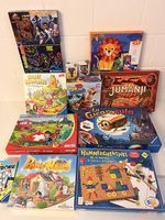 8 Brettspiele & Kartenspiele plus 3 Puzzles (ab 5 Jahre)