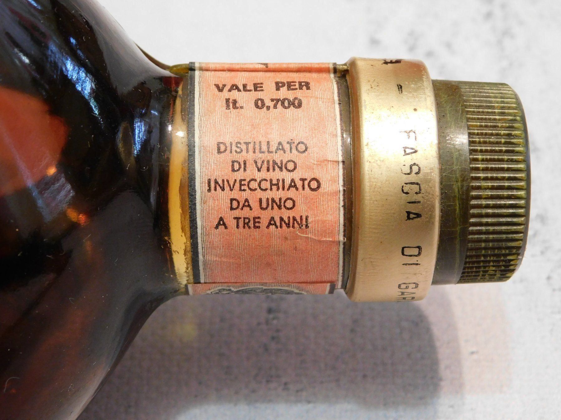 Bevande alcoliche: Etichetta Bianca- Vecchia Romagna 1960s – Nuovo (secondo la descrizione) da Emmenbrücke venduto da Ulisse-22 5