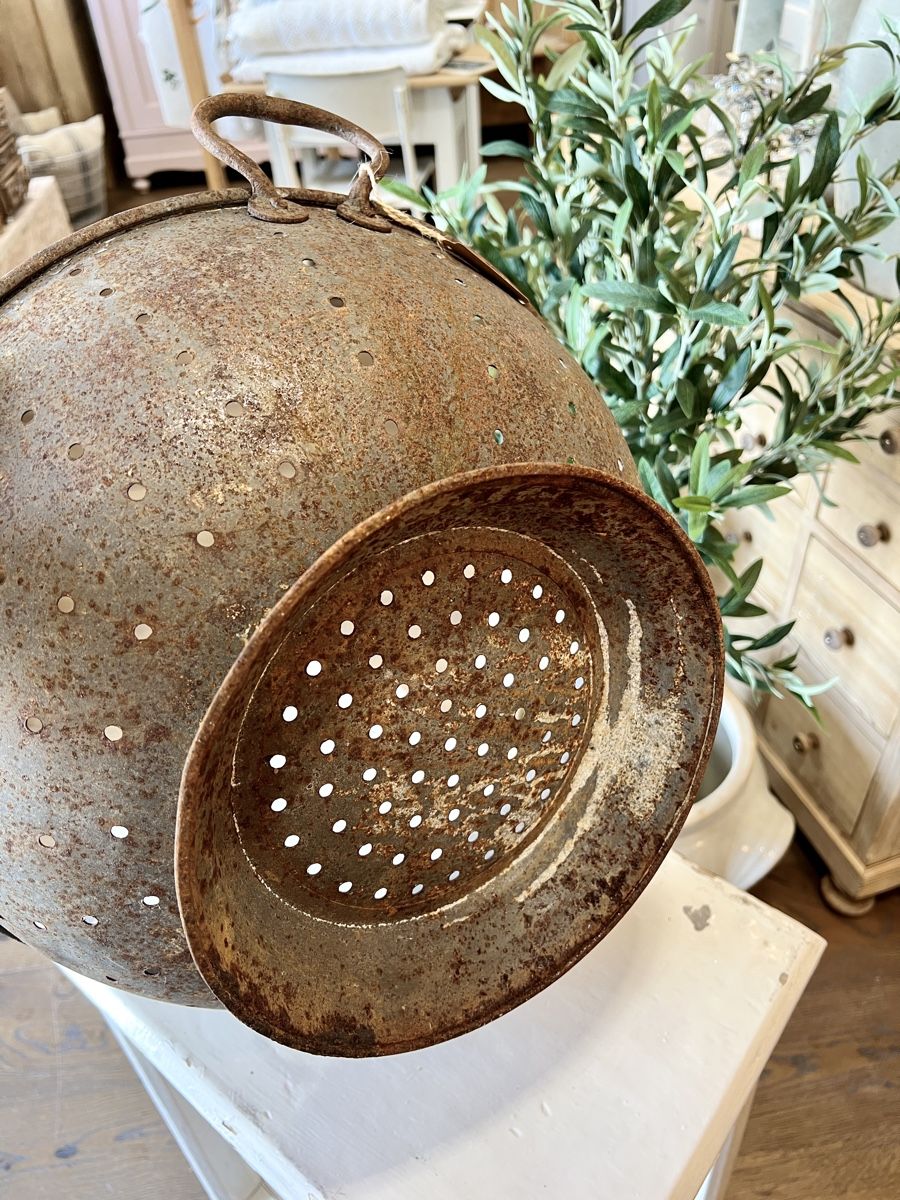 Küchengeräte: Küchensieb alt 40cm  – Gebraucht aus Sirnach von dasrosahaus 3